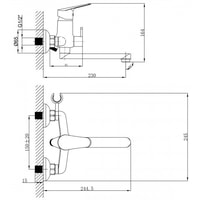 Смеситель Lemark Partner LM6513C - фото2, картинка2 Смеситель Lemark Partner LM6513C - фото2