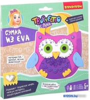 Набор для рукоделия Bondibon Сумочка из Eva. Сова ВВ2428 - фото
