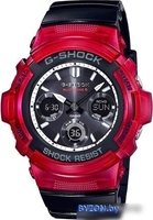 Наручные часы Casio G-Shock AWG-M100SRB-4A - фото, картинка Наручные часы Casio G-Shock AWG-M100SRB-4A - фото