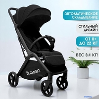 Коляска прогулочная «книга» Bubago Luna BG 154-1 (черный) - фото2