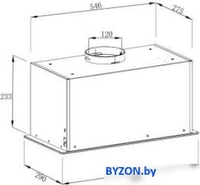 Кухонная вытяжка ZorG Neo 1030 60 S (черный) - фото2