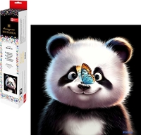 Алмазная мозаика Феникс+ Радостная панда 70808 - фото2