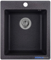 Кухонная мойка Granula 4201 (графит) - фото