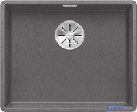 Кухонная мойка Blanco Subline 500-F (темная скала) - фото, картинка Кухонная мойка Blanco Subline 500-F (темная скала) - фото