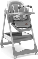 Высокий стульчик Bubago Albert BG 138-1 (серый) - фото