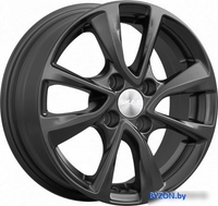 Литые диски SKAD Ницца 14x5.5" 4x100мм DIA 67.1мм ЕТ 45мм Черный бархат - фото
