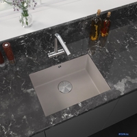 Кухонная мойка ZorG Fast 54 Premium alumetallic - фото