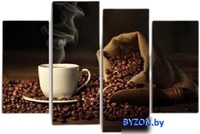 Модульная картина Mio Tesoro Coffee C0010838A - фото, картинка Модульная картина Mio Tesoro Coffee C0010838A - фото