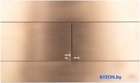 Панель смыва OLI Slim 889312 INOX (бронза/медь) - фото