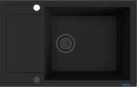 Кухонная мойка Kernau KGS H 6078 1B1D Deep Black - фото