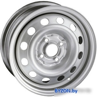 Штампованные диски TREBL 64L35F 15x6" 5x110мм DIA 65.1мм ET 35мм S - фото