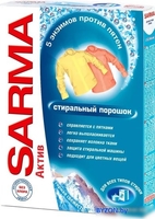 Стиральный порошок Sarma Актив Горная свежесть 400 г - фото
