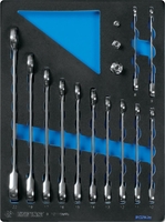 Набор ключей King Tony 9-10115MRV (15 предметов) - фото