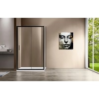 Душевой уголок Vincea Garda VSR-1G8012CLB (черный/прозрачное) - фото2