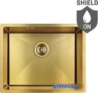 Кухонная мойка Laveo Marmara SAM G10P (золотой) - фото