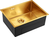 Кухонная мойка Emar EMB-123 PVD Nano Golden - фото