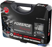 Универсальный набор инструментов FORSAGE F-4821-5 PREMIUM (88 предметов) - фото2