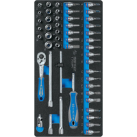 Универсальный набор инструментов King Tony 9-2550MRV (50 предметов) - фото