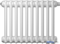 Стальной трубчатый радиатор Zehnder Charleston 2050-24 (1/2 нижнее подключение RAL9016) - фото