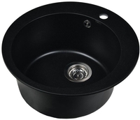 Кухонная мойка Wisent 510-25WR (с сифоном GER013) - фото2