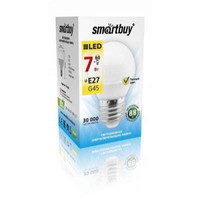 Светодиодная лампа SmartBuy G45 E27 7 Вт 3000 К [SBL-G45-07-30K-E27] - фото2