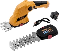 Кусторез + ножницы Denzel G411 96817 (с 1-м АКБ) - фото