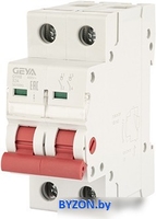 Выключатель нагрузки GEYA 2P 32А 12кА GYH82P32 - фото, картинка Выключатель нагрузки GEYA 2P 32А 12кА GYH82P32 - фото