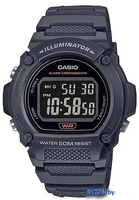 Наручные часы Casio W-219H-8B - фото, картинка Наручные часы Casio W-219H-8B - фото