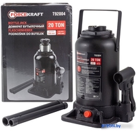 Бутылочный домкрат ForceKraft FK-T92004(DS) 20т - фото