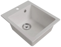 Кухонная мойка Mixline ML-GM14 551907 (ультра-белый) - фото2