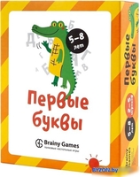 Развивающая игра Brainy Games Первые буквы УМ521 - фото