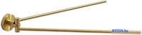 Держатель для полотенца Cezares RELAX-THD-S-BORO (брашированное золото) - фото