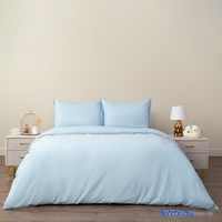 Постельное белье Siberia Home Сэнди 2 сп Сиб-2х-Сэн-гл (голубой) - фото