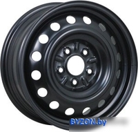 Штампованные диски TREBL LT2883D 16x6.5" 5x139.7мм DIA 108.6мм ET 40мм Black - фото