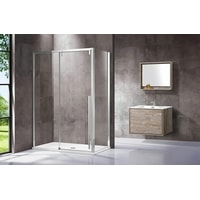Душевой уголок Vincea Lugano VSR-1L9014CL-1 (хром/прозрачное) - фото2