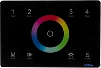 Контроллер RGB Arlight Sens Smart-P83-RGB Black 028403 - фото2