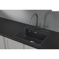 Кухонная мойка Granula ST-5601 (черный) - фото2