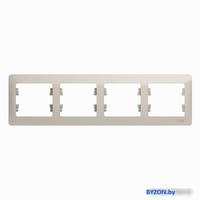 Рамка Schneider Electric Glossa GSL000904 - фото