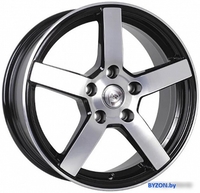 Литые диски NZ R-02 16x6.5" 5x112мм DIA 57.1мм ET 50мм BKF - фото