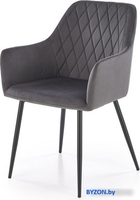 Стул Halmar K558 (серый/черный) - фото