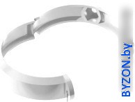 Хомут сантехнический Технониколь ПВХ Универсальный 374724 (140 мм, белый) - фото, картинка Хомут сантехнический Технониколь ПВХ Универсальный 374724 (140 мм, белый) - фото