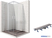 Душевой уголок Ambassador Set 14011102-ST8 - фото