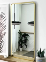 Зеркало eMZe Smartphone 50x100 UV.SMART.50.100.AUR (золото с УФ-окантовкой) - фото