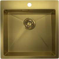 Кухонная мойка Granula GR-5151 (золото сатин) - фото