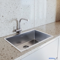 Кухонная мойка Lanilia Evier 74.1 Inox - фото2