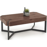 Журнальный столик Halmar Lavida (орех/черный) - фото