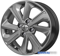 Литые диски SKAD KL-319 15x6" 4x100мм DIA 54.1мм ET 46мм Графит - фото