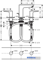 Смеситель Hansgrohe Talis E 71733700 - фото2