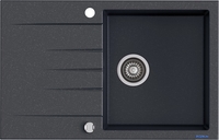 Кухонная мойка Kernau KGS V 45A 1B1D Black Metallic - фото