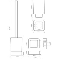 Ершик для унитаза Bemeta Solo 139113142 - фото2